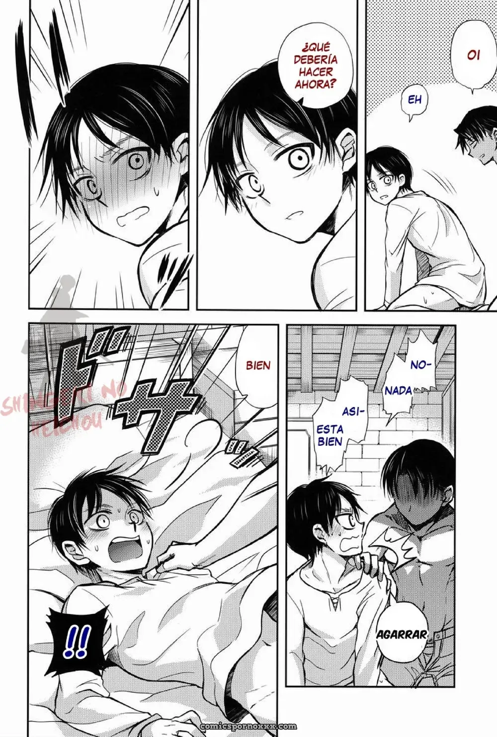 ¡Espera un Momento, Heichou! – Sonic (Pana) x Shingeki no Kyojin - Página 35