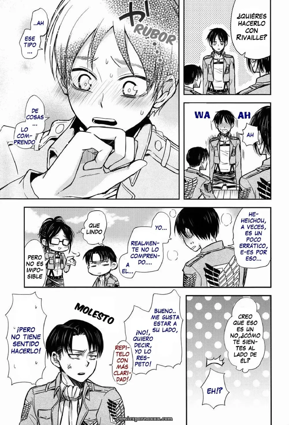 ¡Espera un Momento, Heichou! – Sonic (Pana) x Shingeki no Kyojin - Página 9