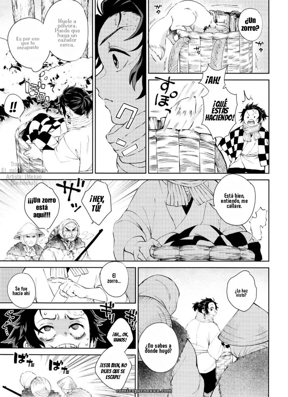Mekao (Denmeka) Kitsune Musubi #1 [Kimetsu No Yaiba] - Página 7