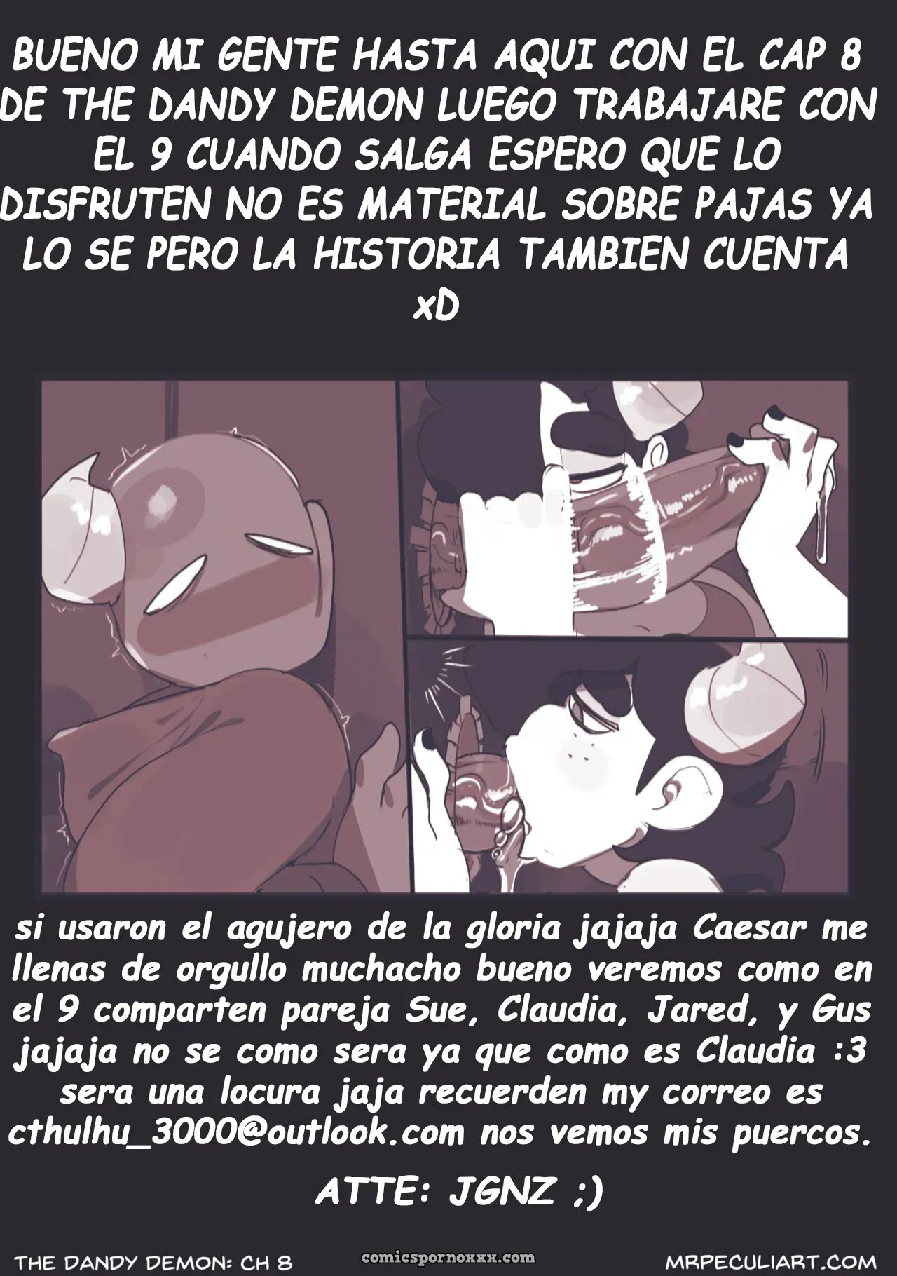 Demonios Elegantes 8 – Peculiart: Un Final Demencial - Página 20