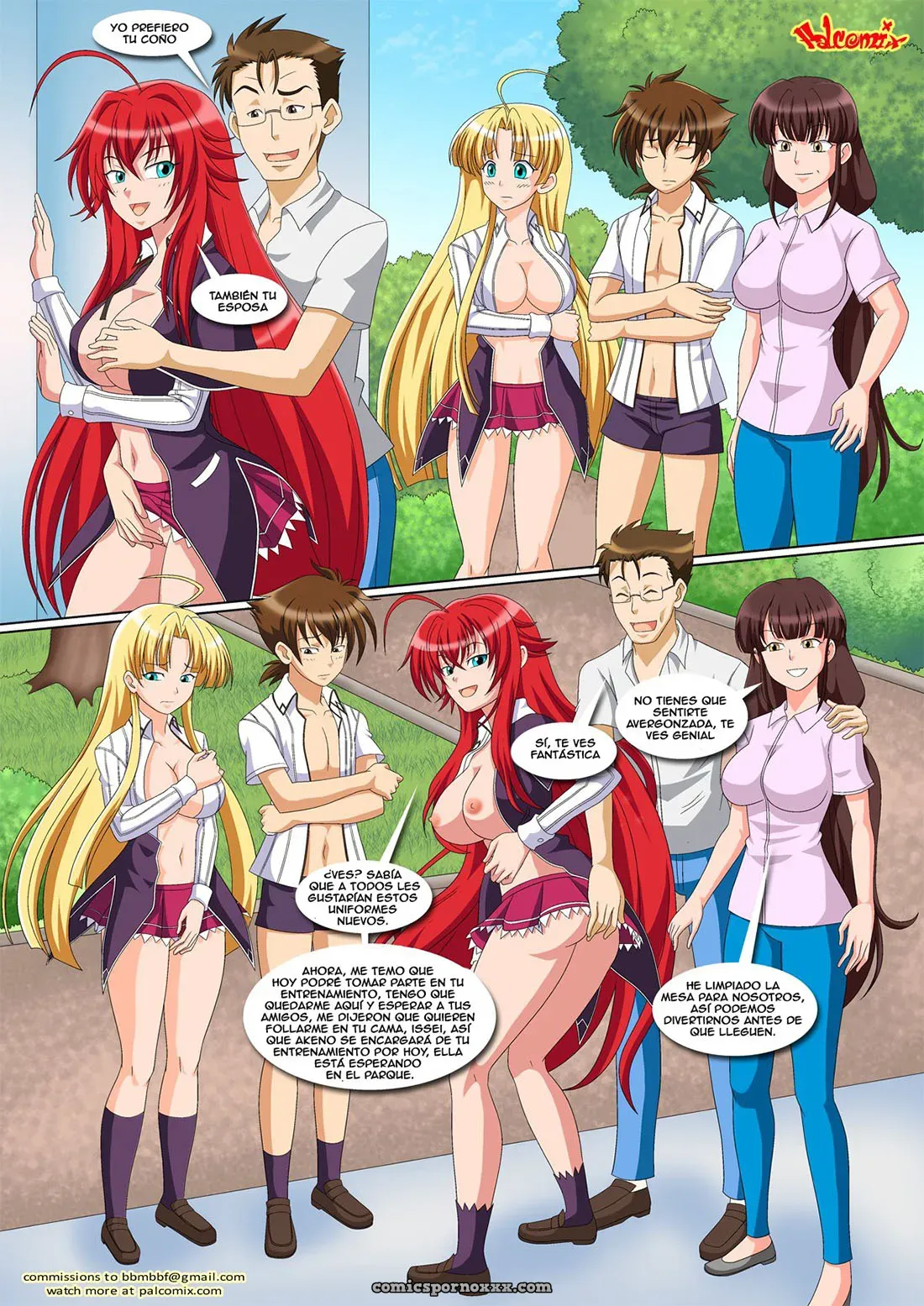 Dxd: Sumisión Previa a la Liberación 2 – Palcomix (Contenido Adulto) - Página 3