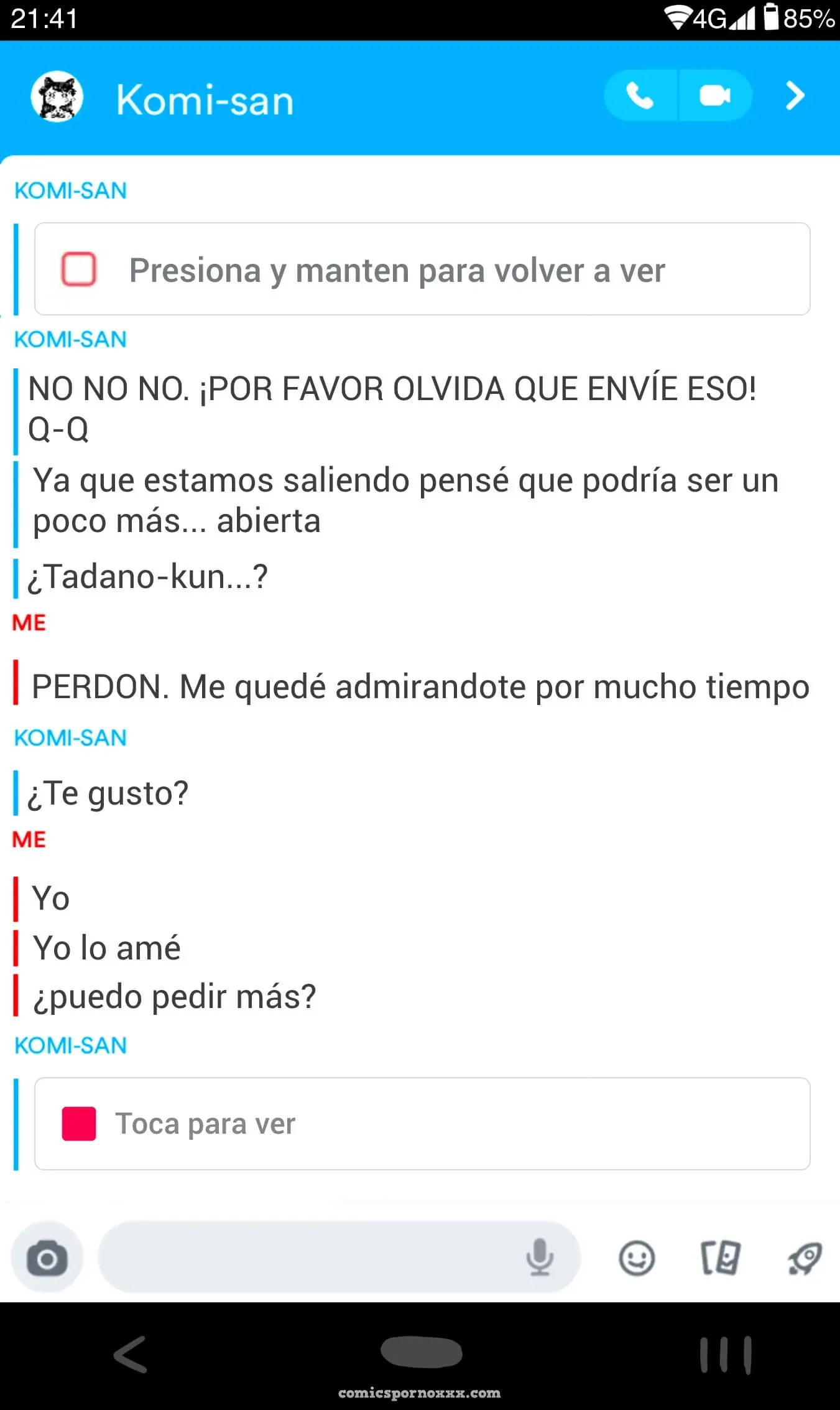 Komi-san No Puede Tener Sexo – Dibujos Nudistas - Página 3