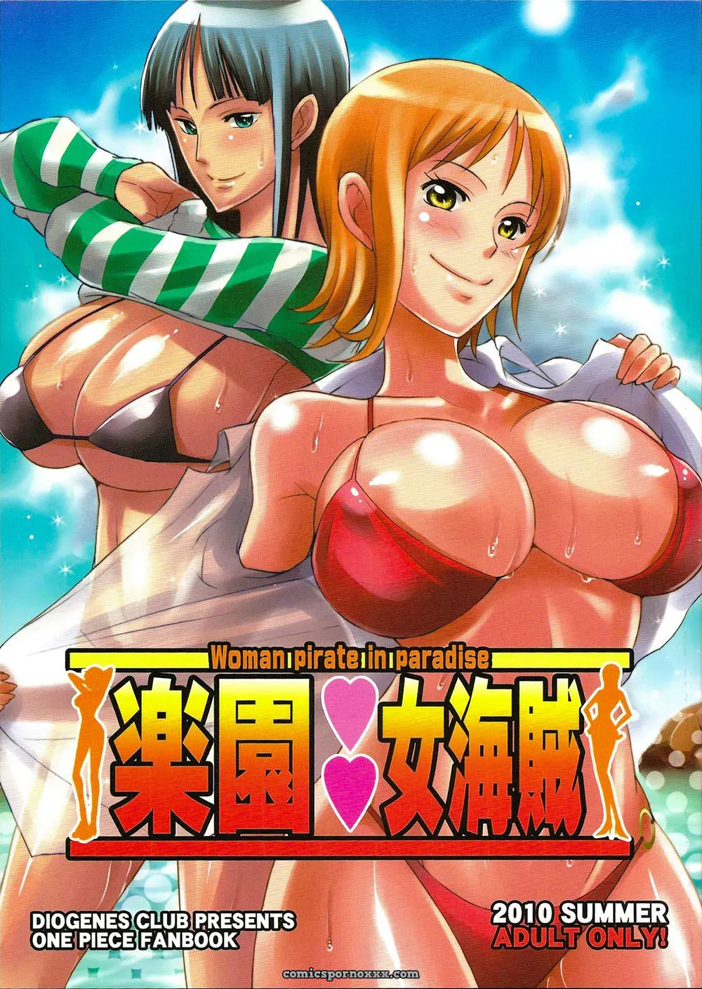 Woman Pirate In Paradise 1 - Página 1