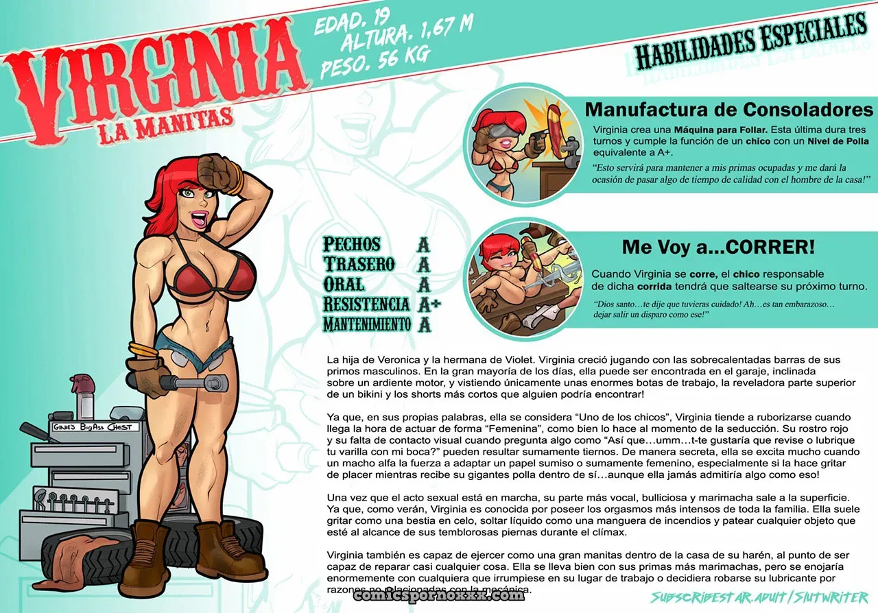 Mi Madre y Hermana Son Unas Zorras Obsesionadas Con El Tamaño Parte 3 - Página 33