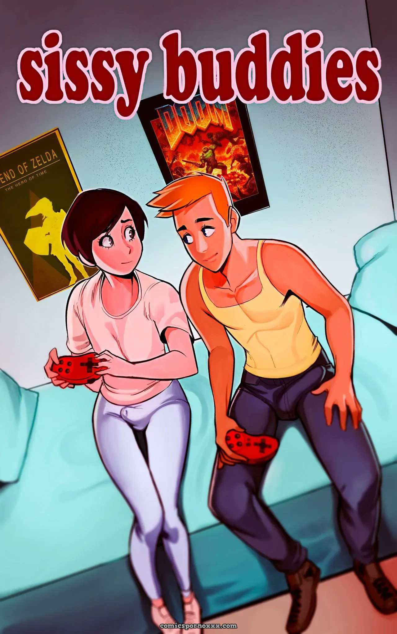 Sissy Buddies #1 – Hentai Gay - Página 2