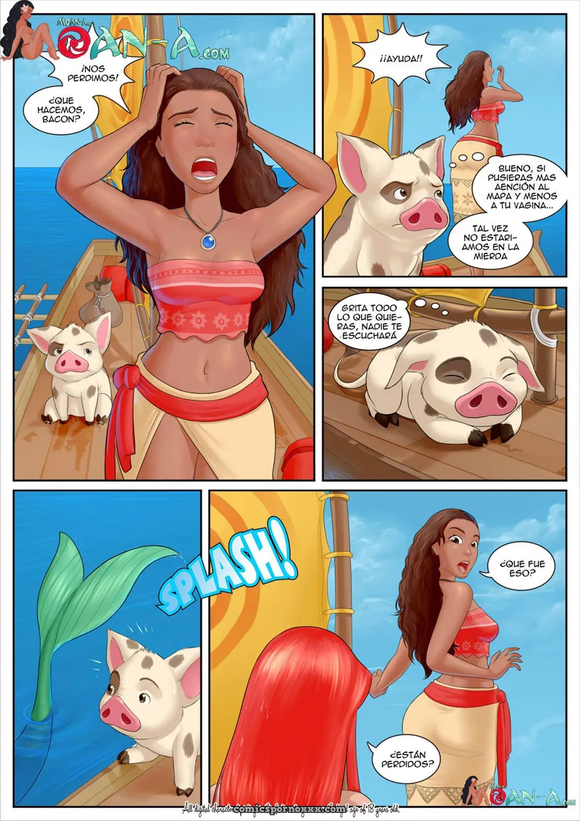 Moan-a Moan Island #3 - Página 1