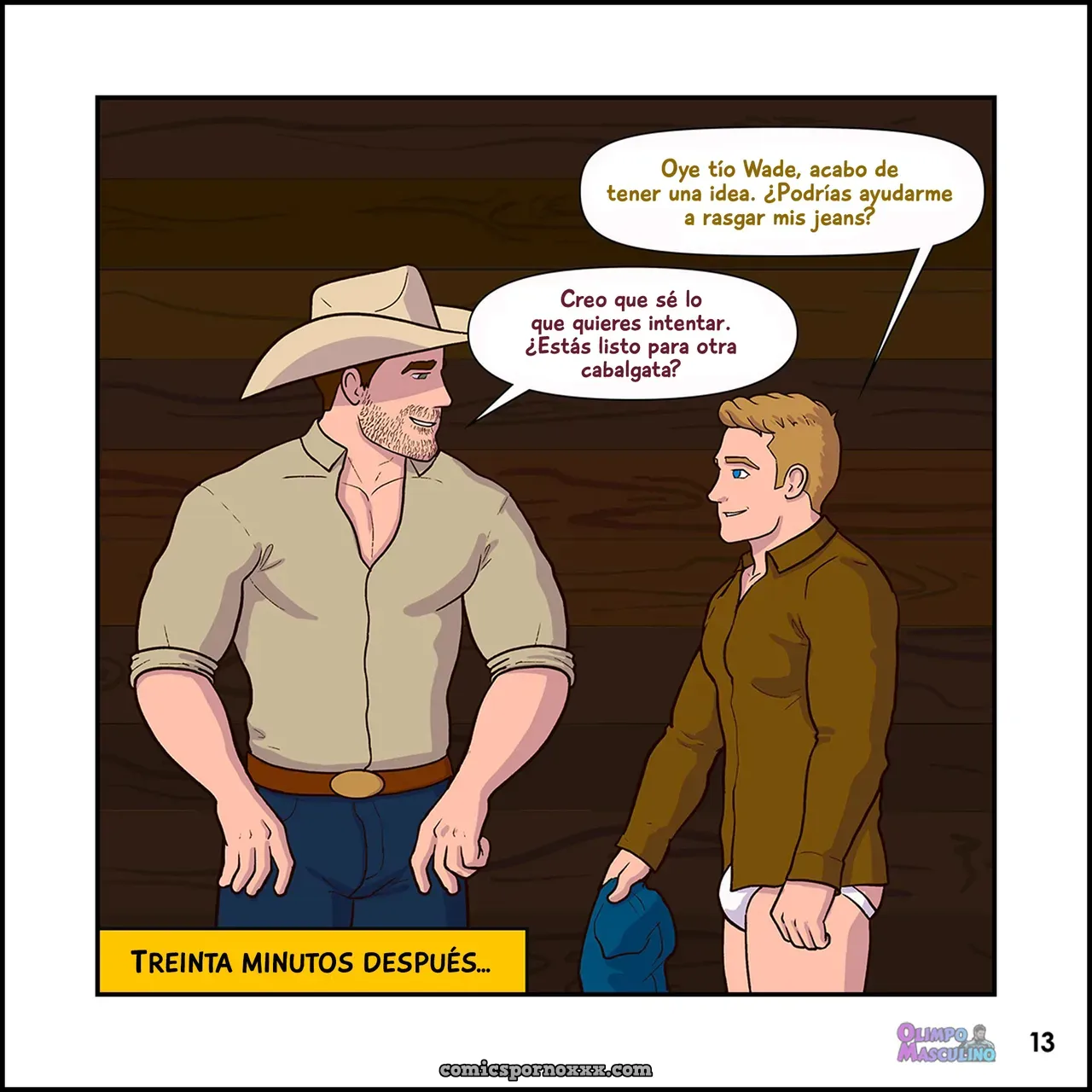 Las Salvajes Aventuras Sexuales de mi Hijo #12 - Página 13