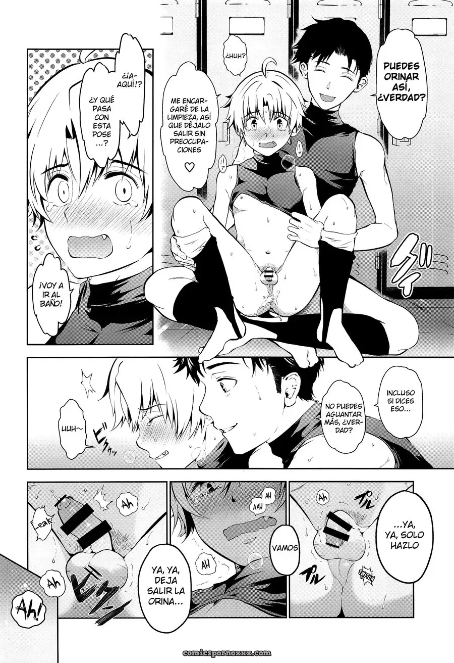 Senpai Nanoni Omorashi Shitansuka? - Página 15