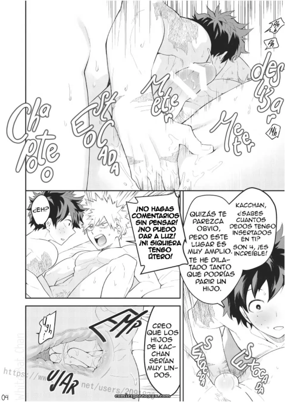 Boku no Hero Academia dj – Super Maniac (Yaoi) - Página 4
