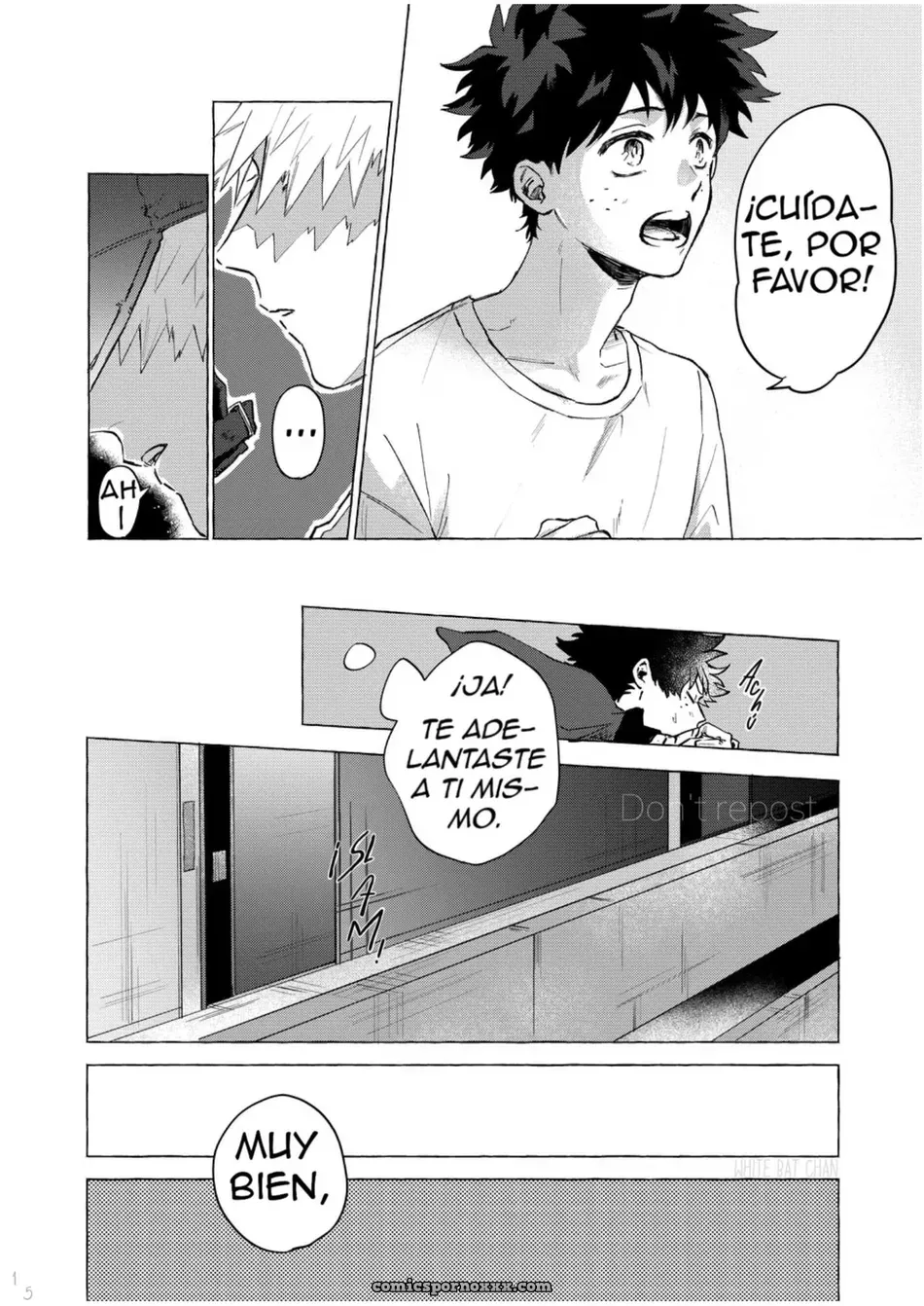 Good-bye (My Hero Academia Homosensual) - Página 15