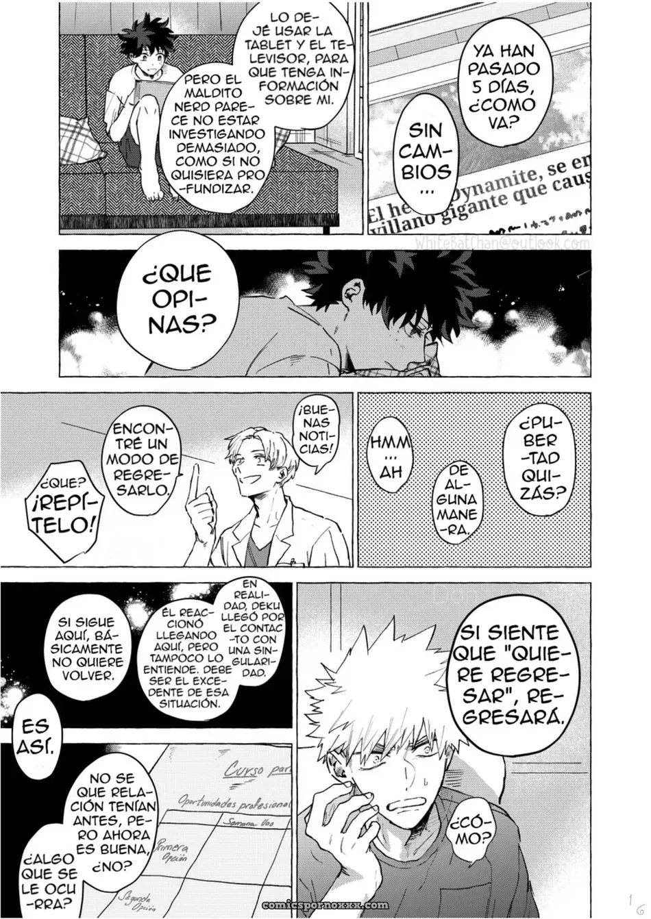 Good-bye (My Hero Academia Homosensual) - Página 16