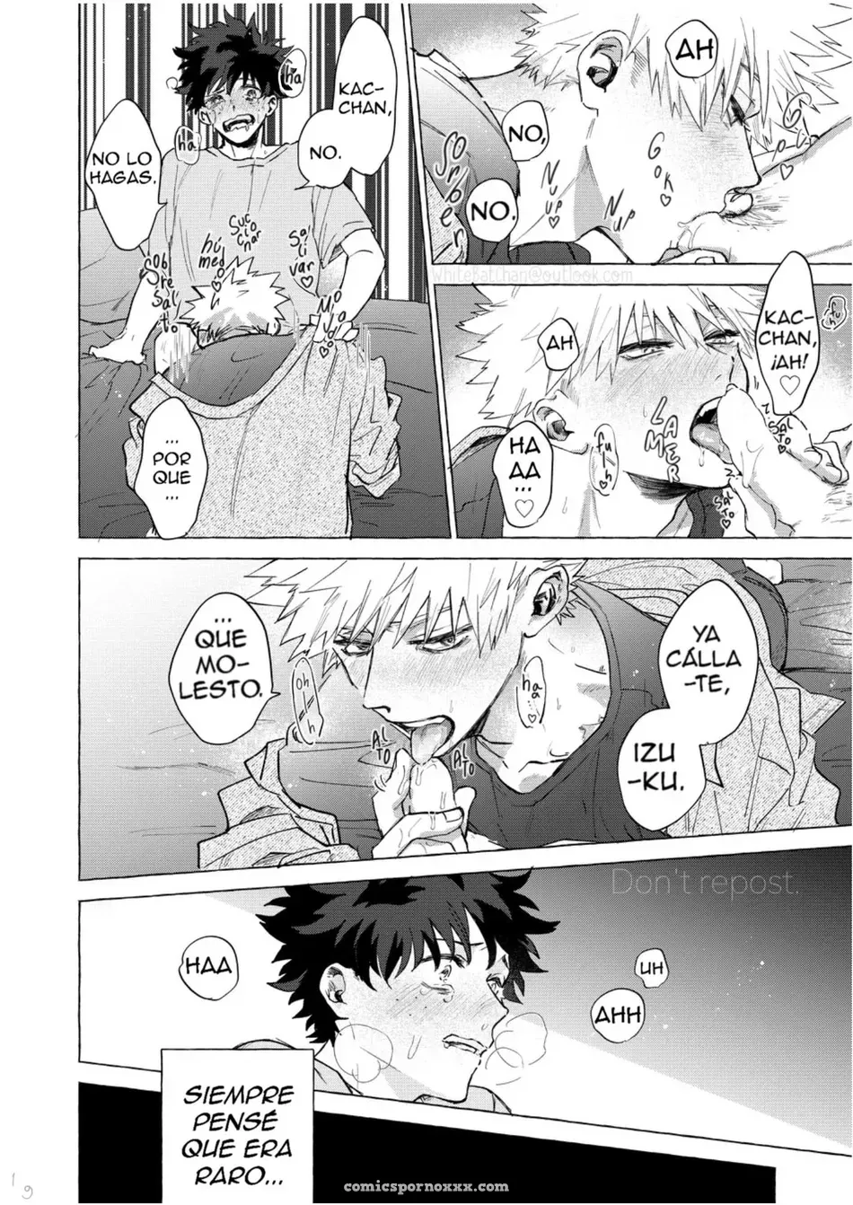 Good-bye (My Hero Academia Homosensual) - Página 19