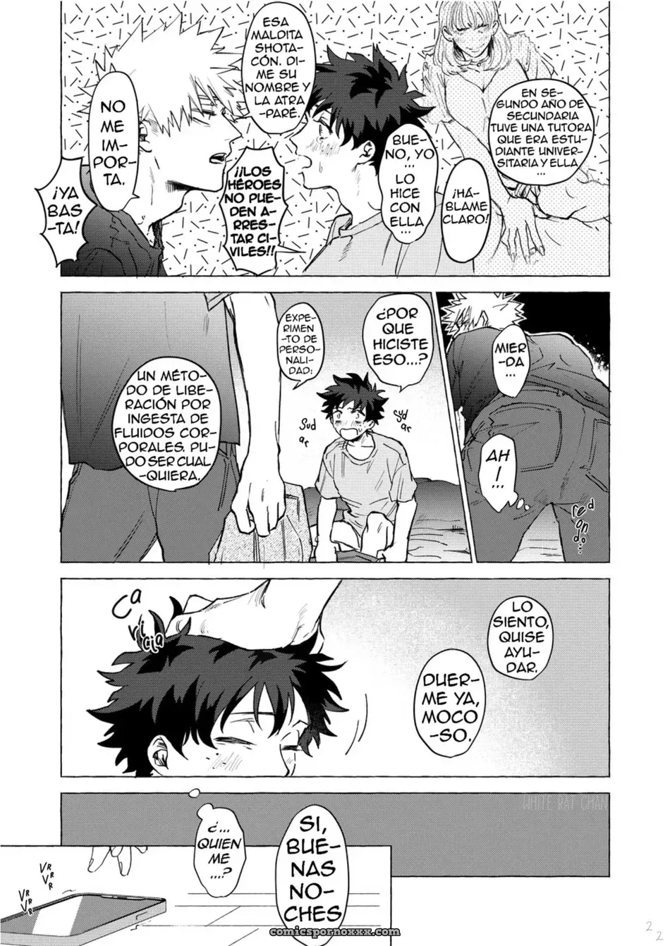 Good-bye (My Hero Academia Homosensual) - Página 22