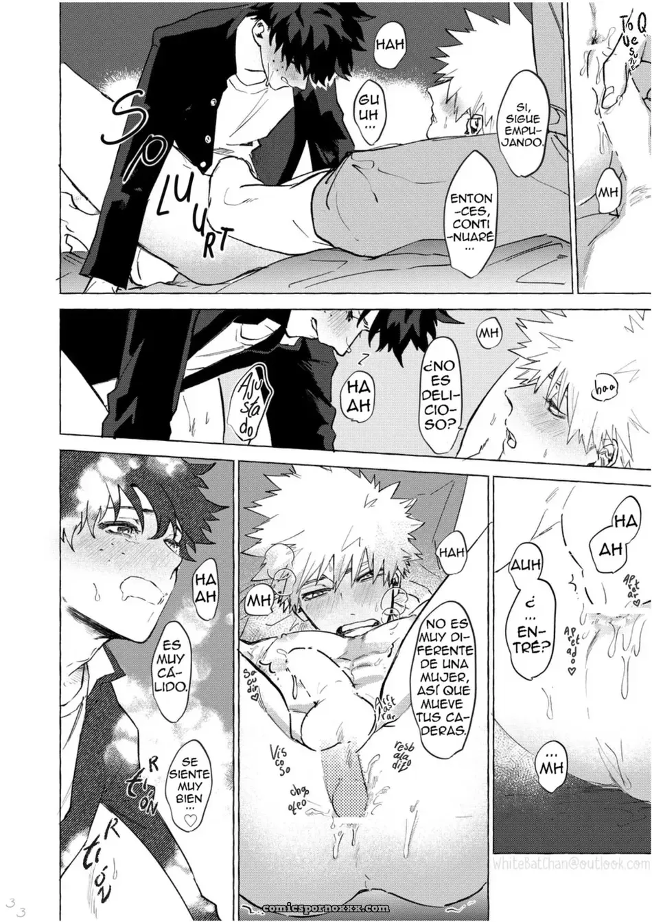 Good-bye (My Hero Academia Homosensual) - Página 34