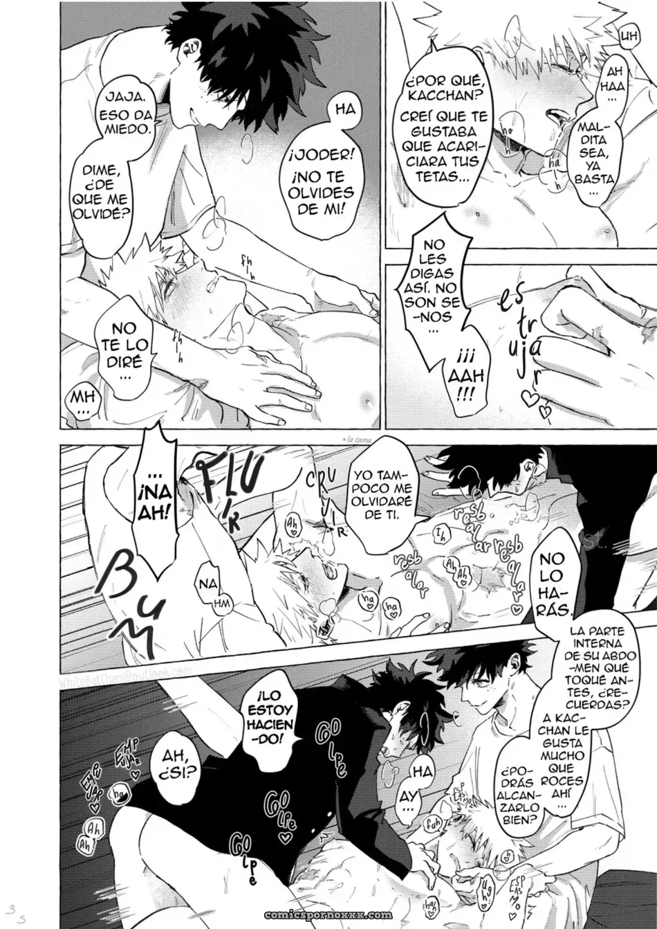 Good-bye (My Hero Academia Homosensual) - Página 36
