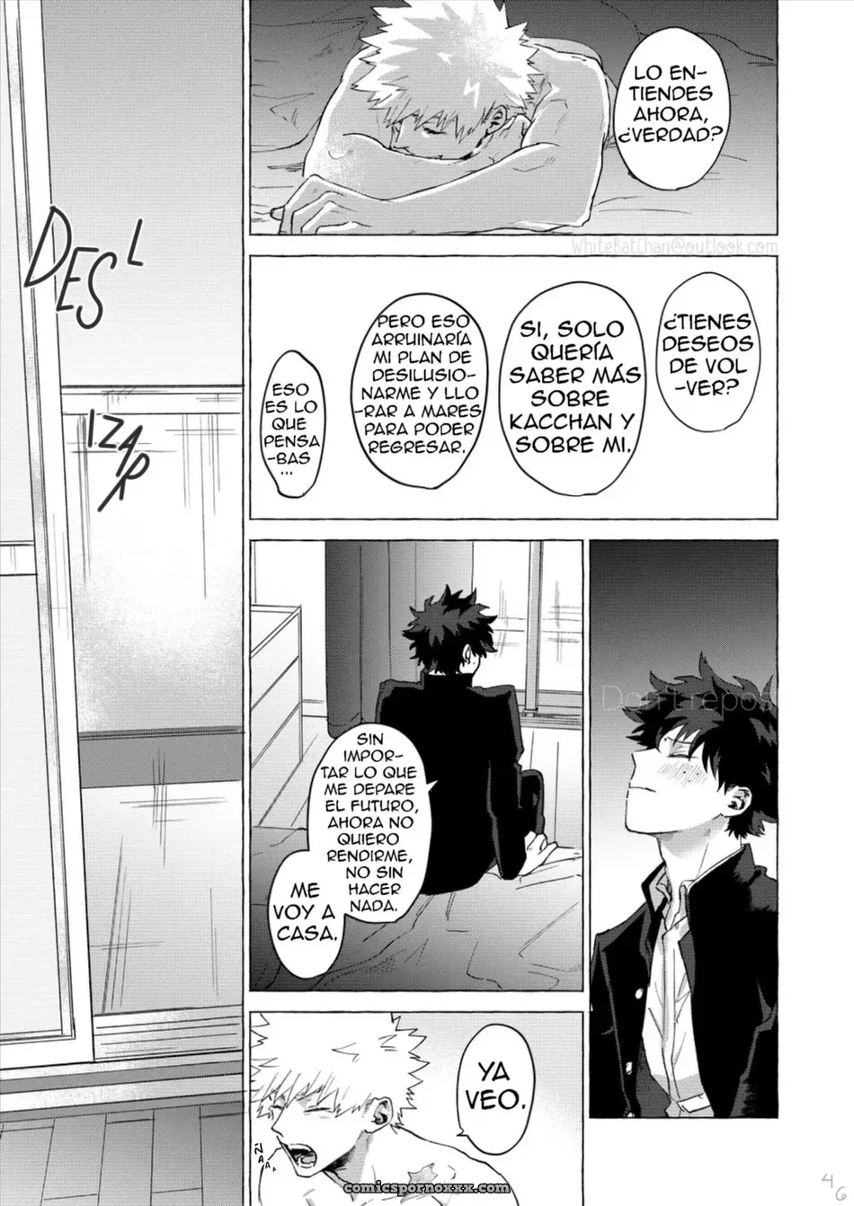 Good-bye (My Hero Academia Homosensual) - Página 47