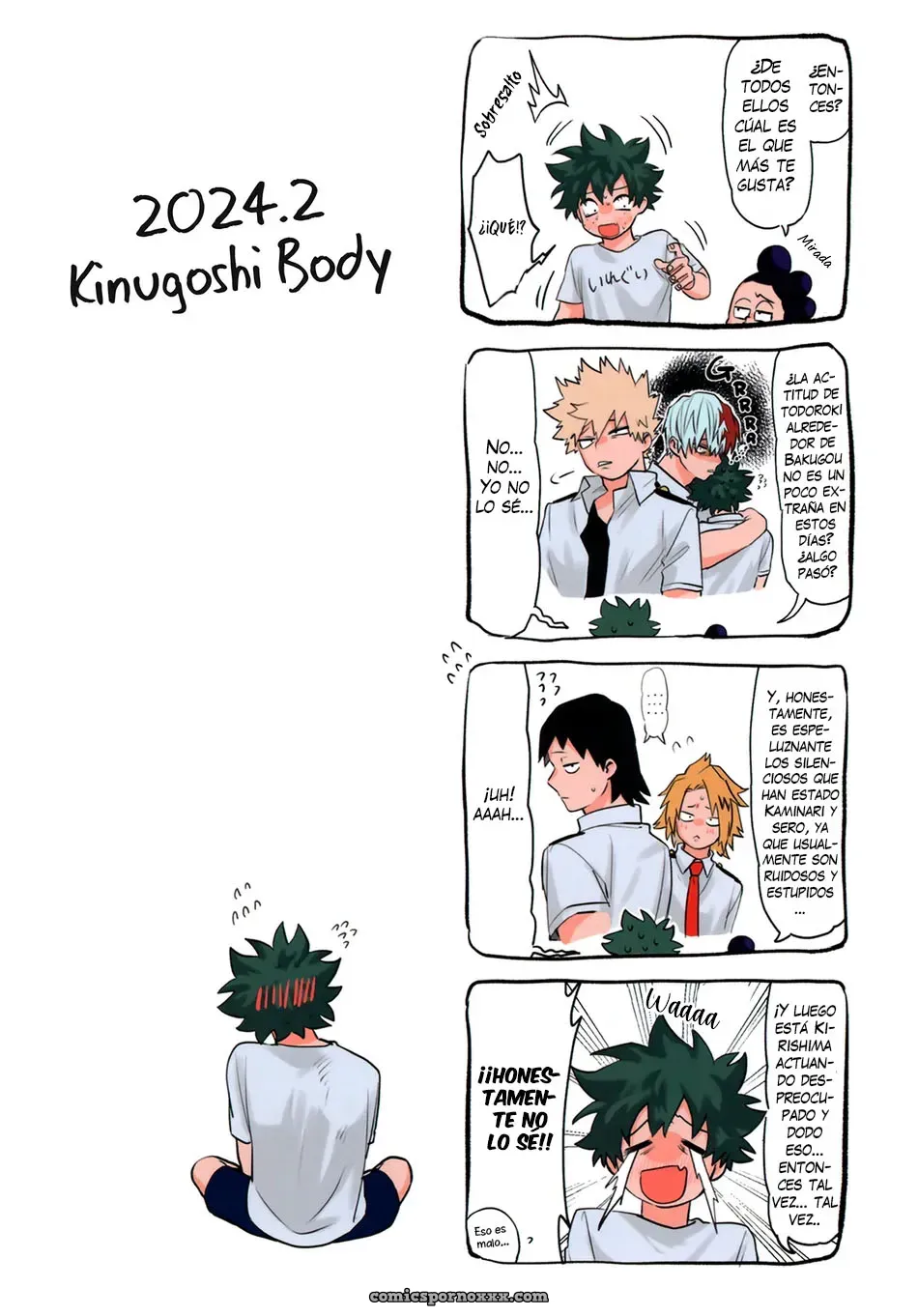Boku no Hero Academia: Kinugoshi Body (Kin) R18 Parte #3 - Página 91