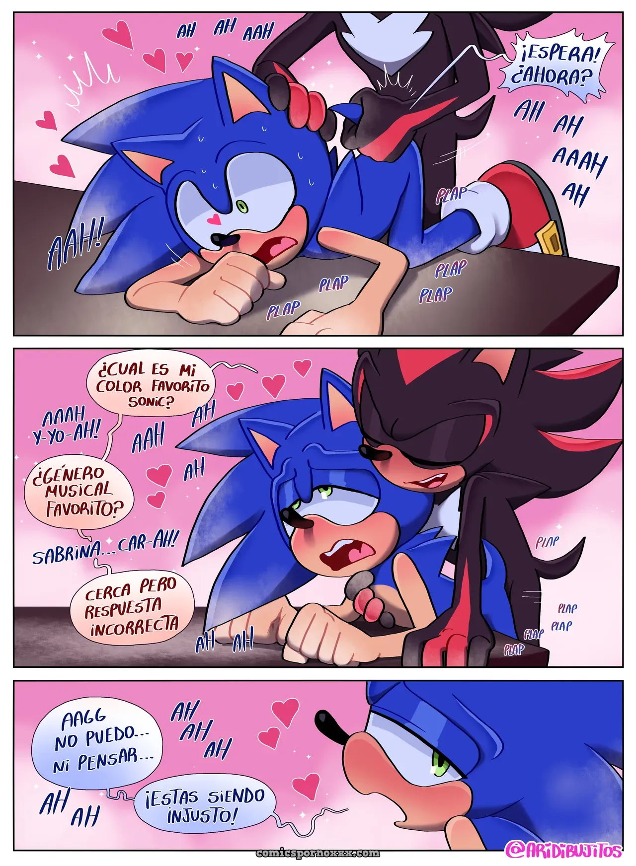 Sonic Sexo Gay en la Cocina con Shadow – Sonadow (Aricueva) - Página 11