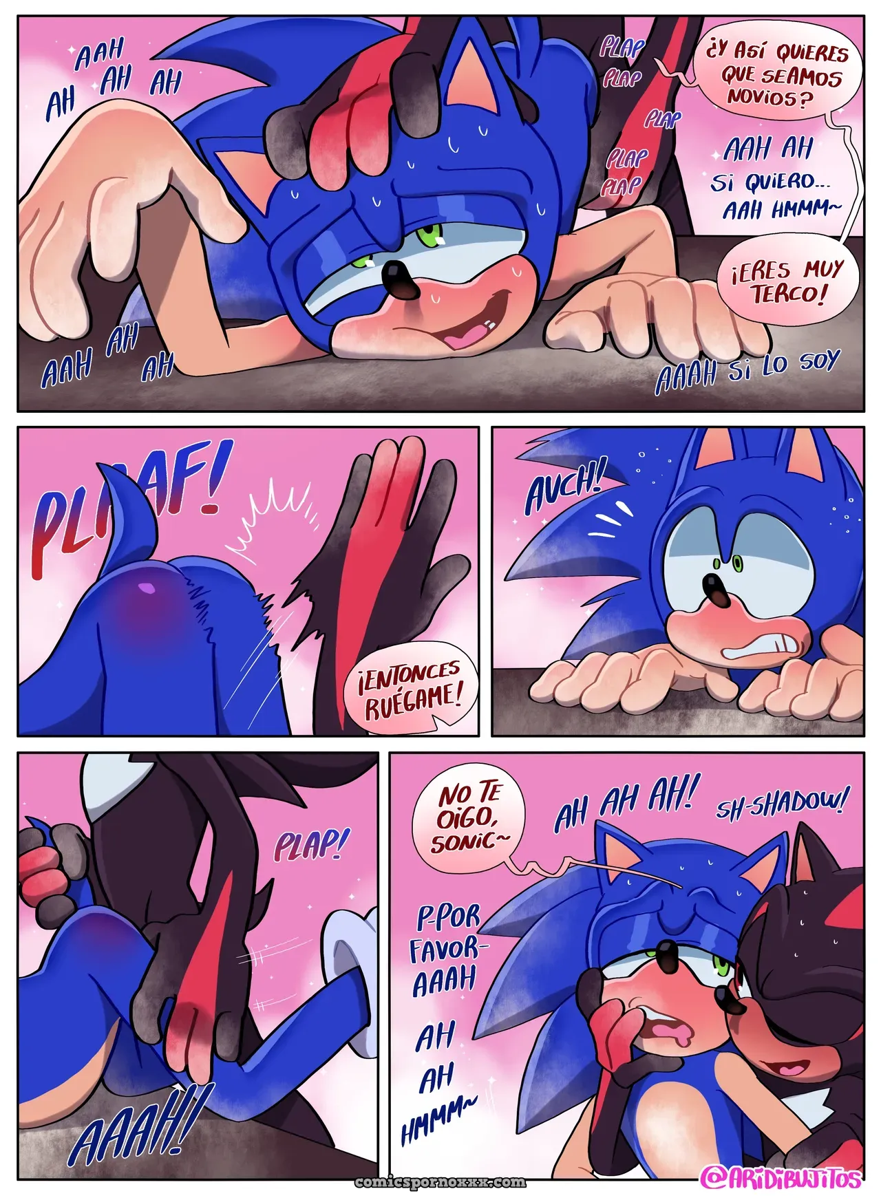 Sonic Sexo Gay en la Cocina con Shadow – Sonadow (Aricueva) - Página 12