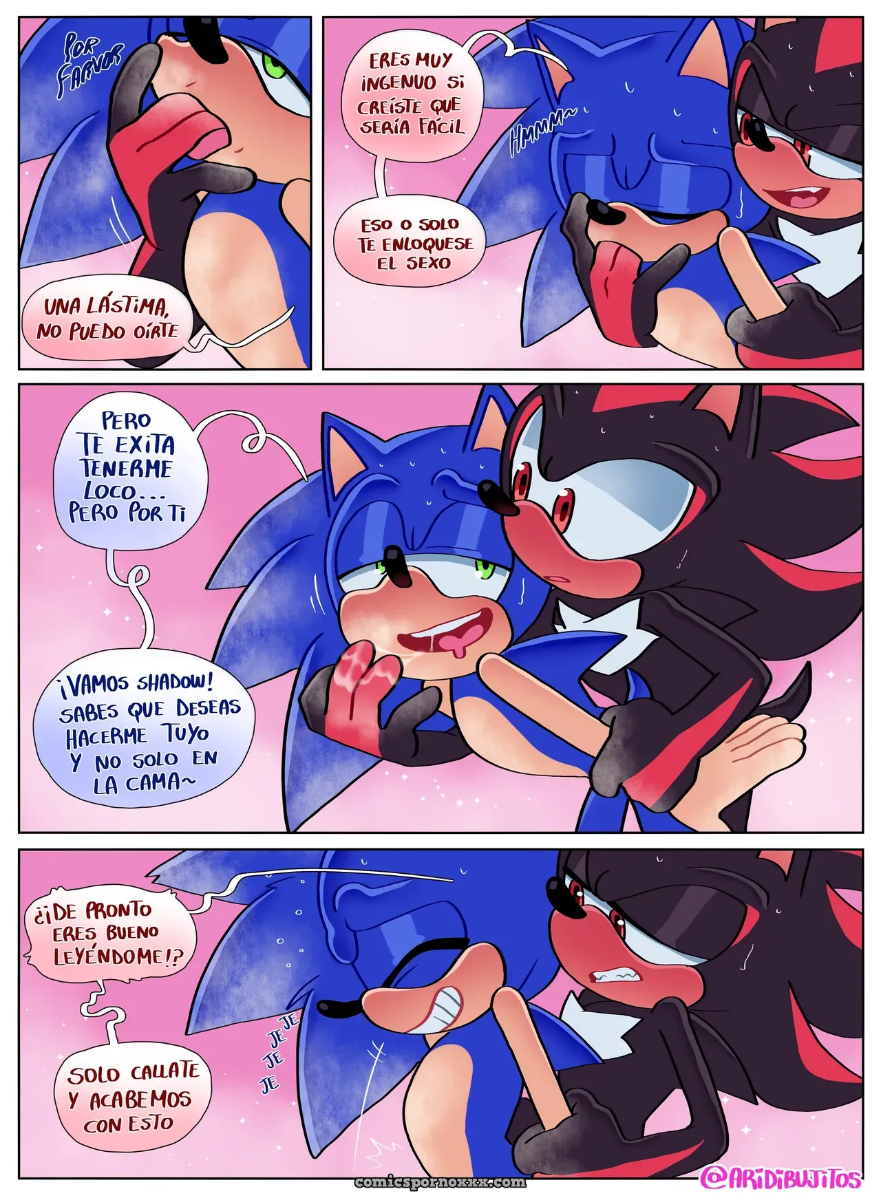 Sonic Sexo Gay en la Cocina con Shadow – Sonadow (Aricueva) - Página 13