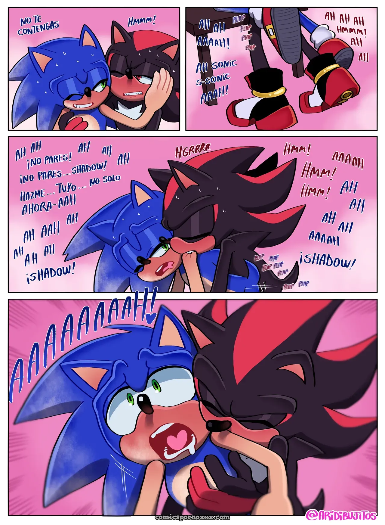 Sonic Sexo Gay en la Cocina con Shadow – Sonadow (Aricueva) - Página 14