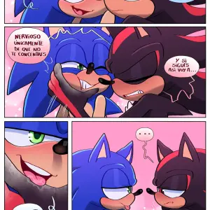 Sonic Sexo Gay en la Cocina con Shadow - Sonadow (Aricueva) - Página 4