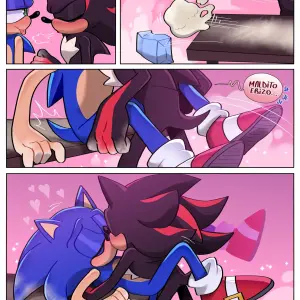 Sonic Sexo Gay en la Cocina con Shadow - Sonadow (Aricueva) - Página 5