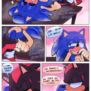 Sonic Sexo Gay en la Cocina con Shadow - Sonadow (Aricueva) - Página 7
