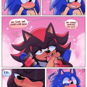 Sonic Sexo Gay en la Cocina con Shadow - Sonadow (Aricueva) - Página 8