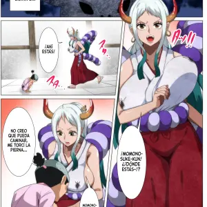 La Primera Vez Que Una Chica Oni De Grandes Tetas Tiene Relaciones Sexuales – Q Doujin - Página 2
