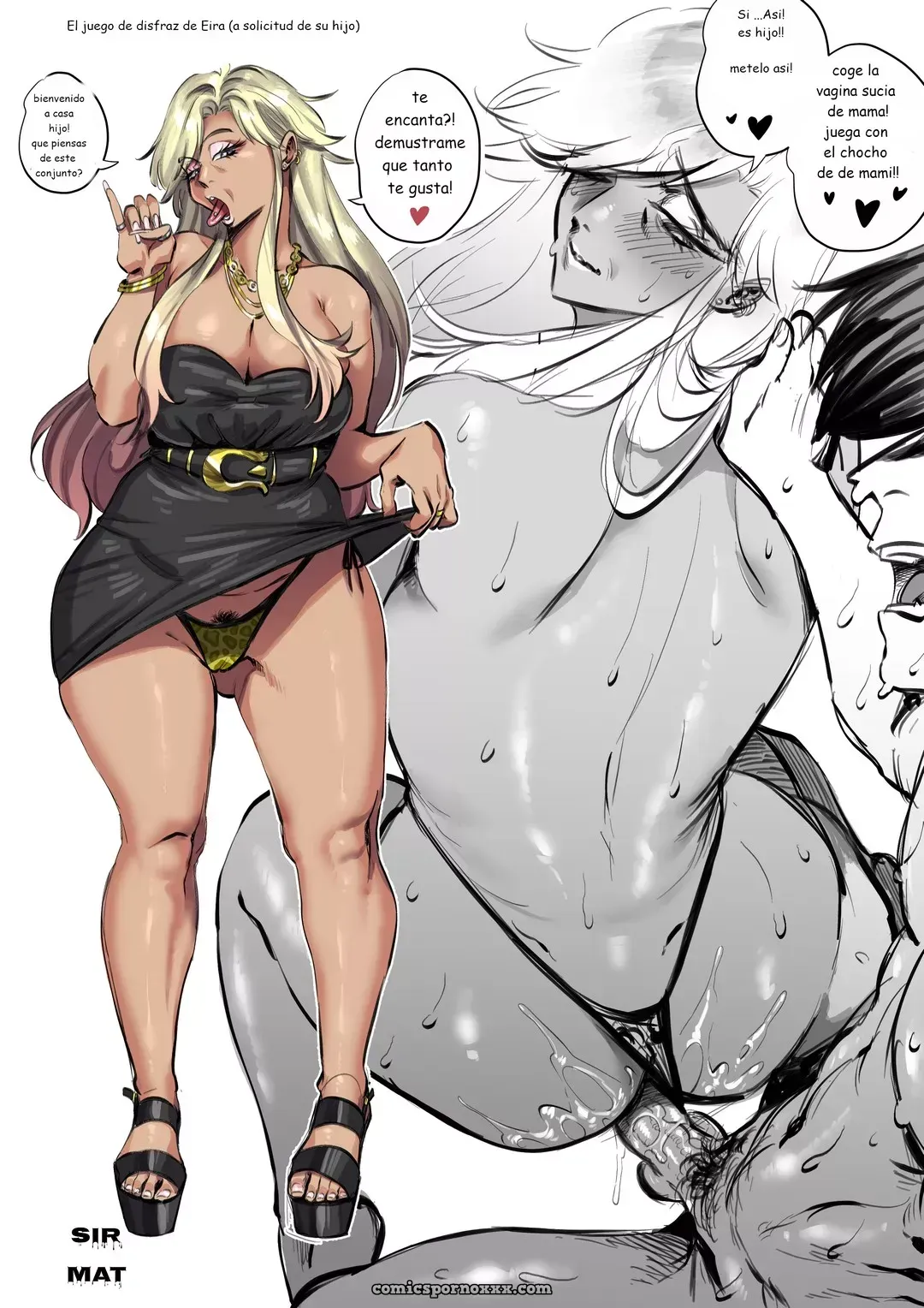 A Strict Mother’s Daily Routine (Aarokira) - Página 17