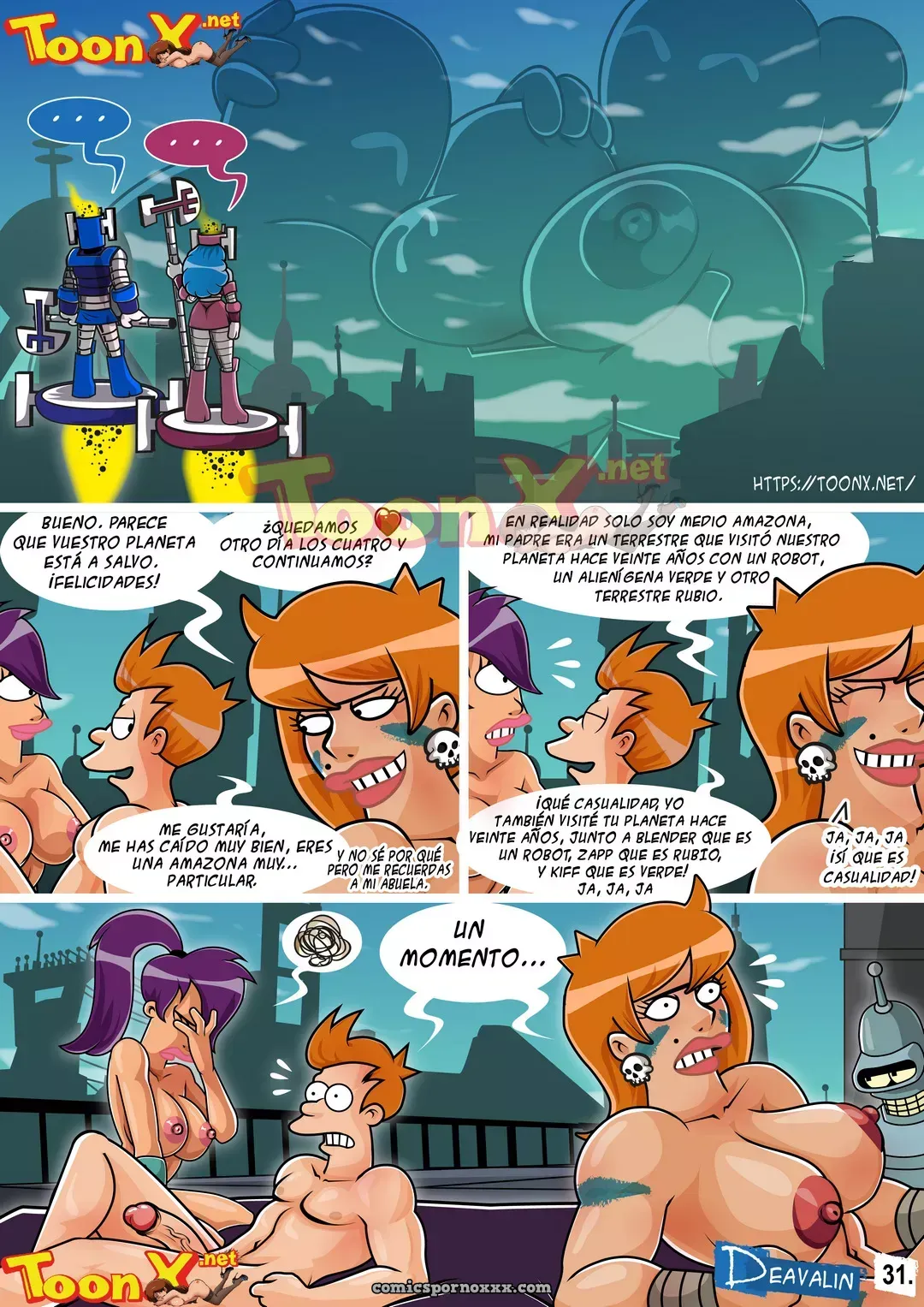 Fuckturama #2 – Sexo A Muerte Con Las Amazonas (Deavalin) - Página 33