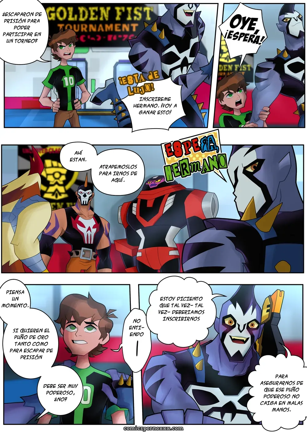 My Straight Partner (Ben 10 x Rook) - Página 16