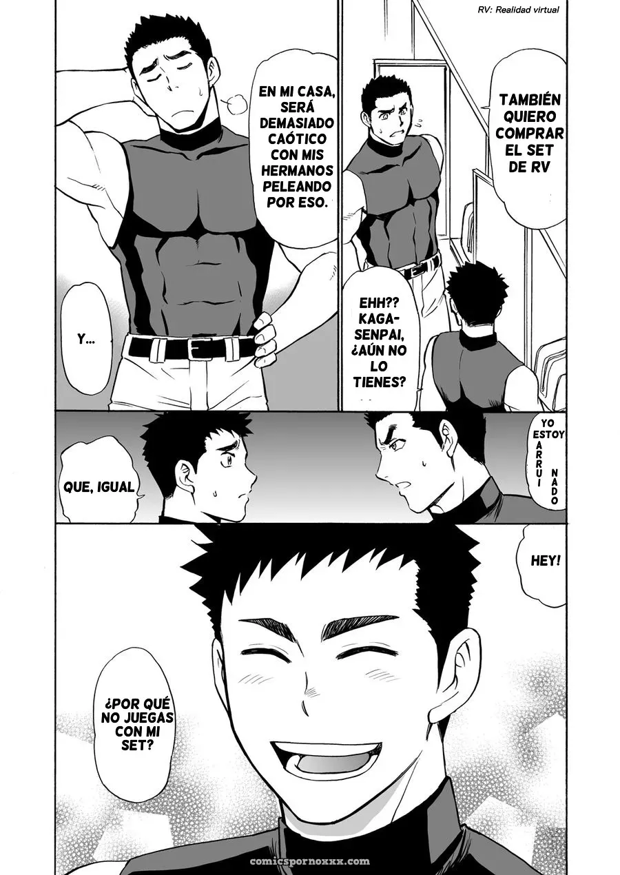 Yakyuubu No Senpai Ni Vr De Giji Sex Sasete Mita - Página 3