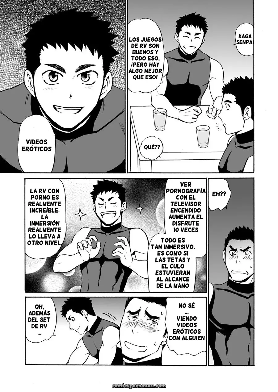 Yakyuubu No Senpai Ni Vr De Giji Sex Sasete Mita - Página 6