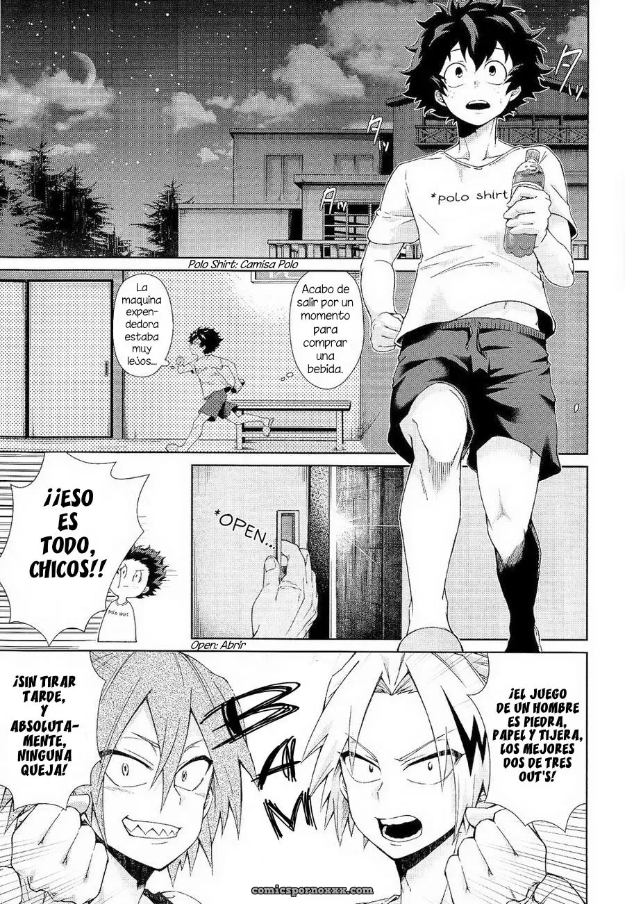 Douyara Deban No Youda! 4 Sakana Kusai Sakamei Hamachi Yoru Wa Mijikashi Koiseyo Shounen - Página 4