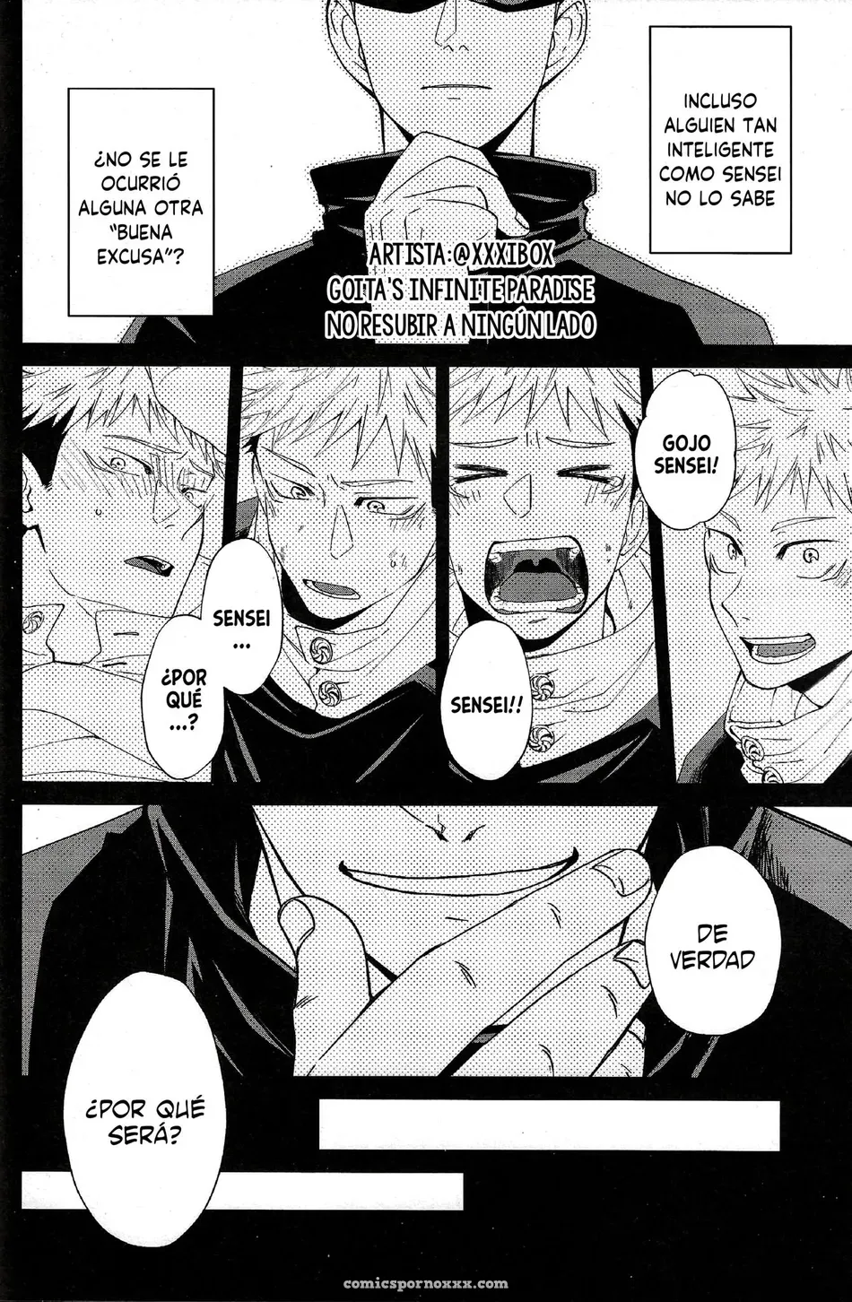 Please, Kiss me – Jujutsu Kaisen Gay - Página 11