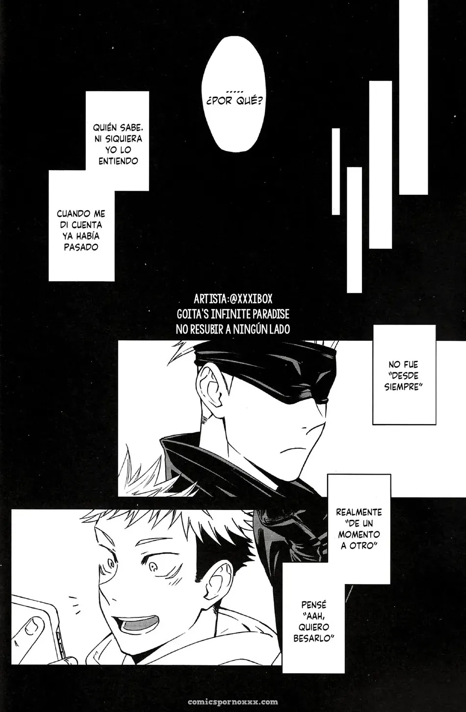 Please, Kiss me – Jujutsu Kaisen Gay - Página 13