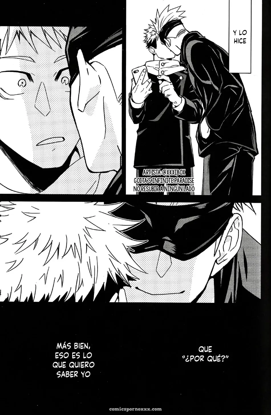 Please, Kiss me – Jujutsu Kaisen Gay - Página 14
