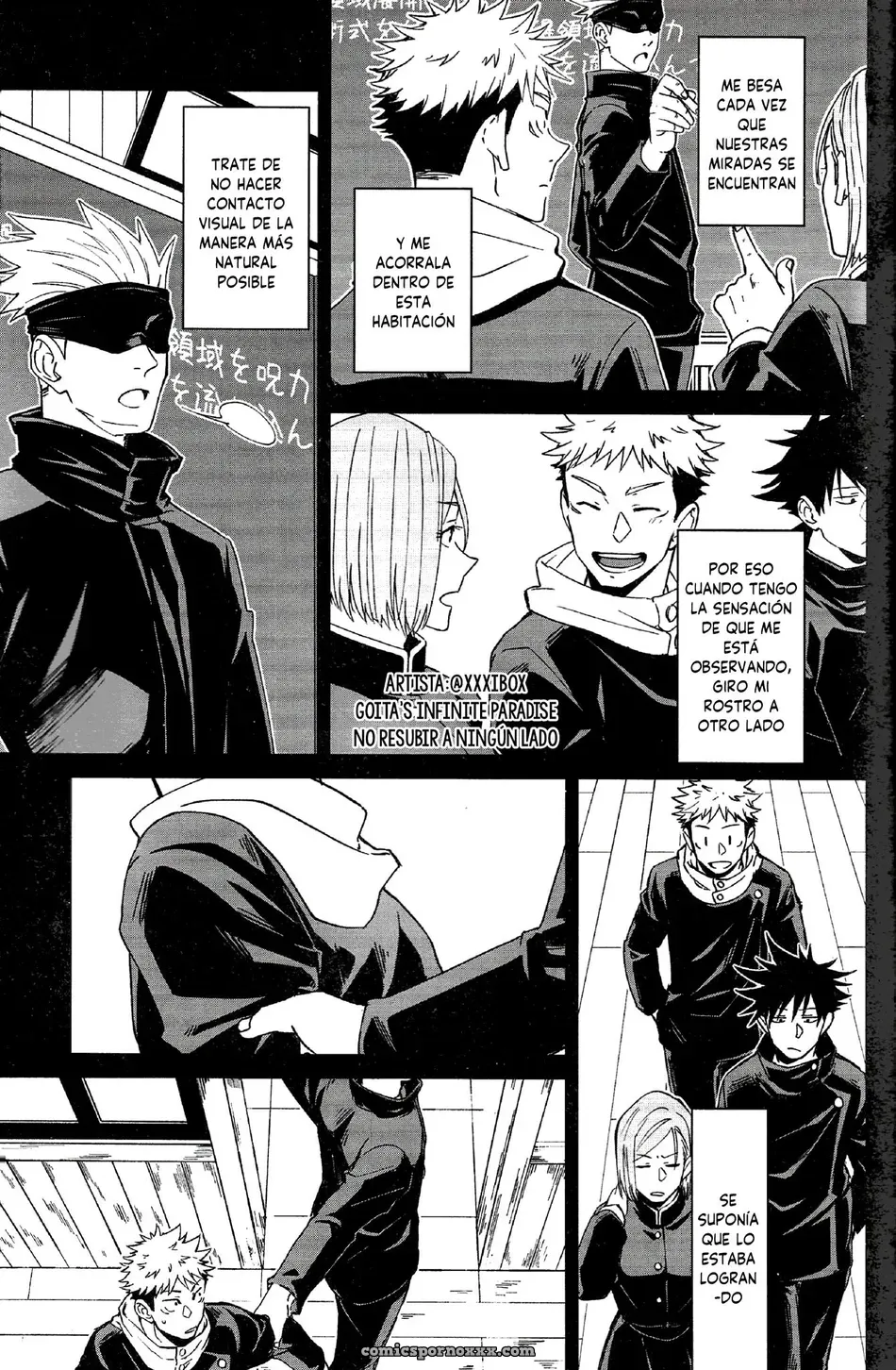 Please, Kiss me – Jujutsu Kaisen Gay - Página 16