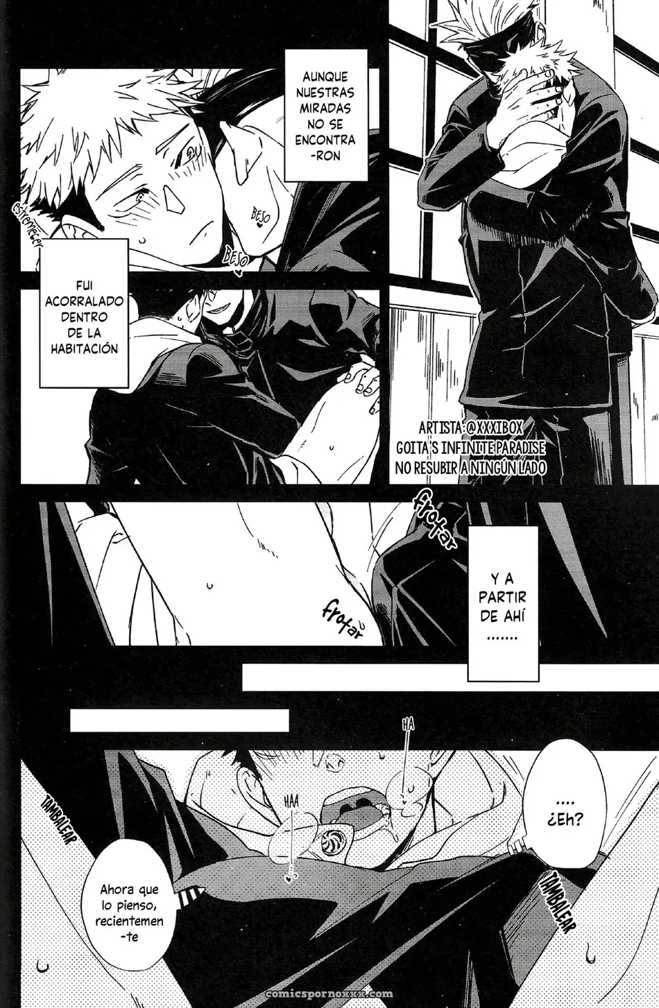 Please, Kiss me – Jujutsu Kaisen Gay - Página 17