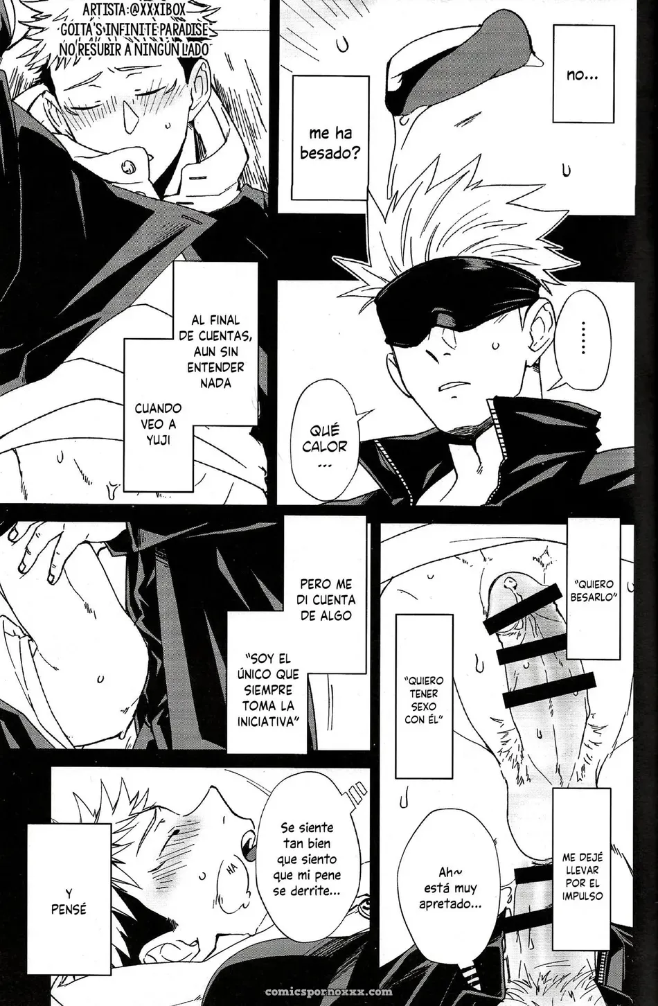 Please, Kiss me – Jujutsu Kaisen Gay - Página 18