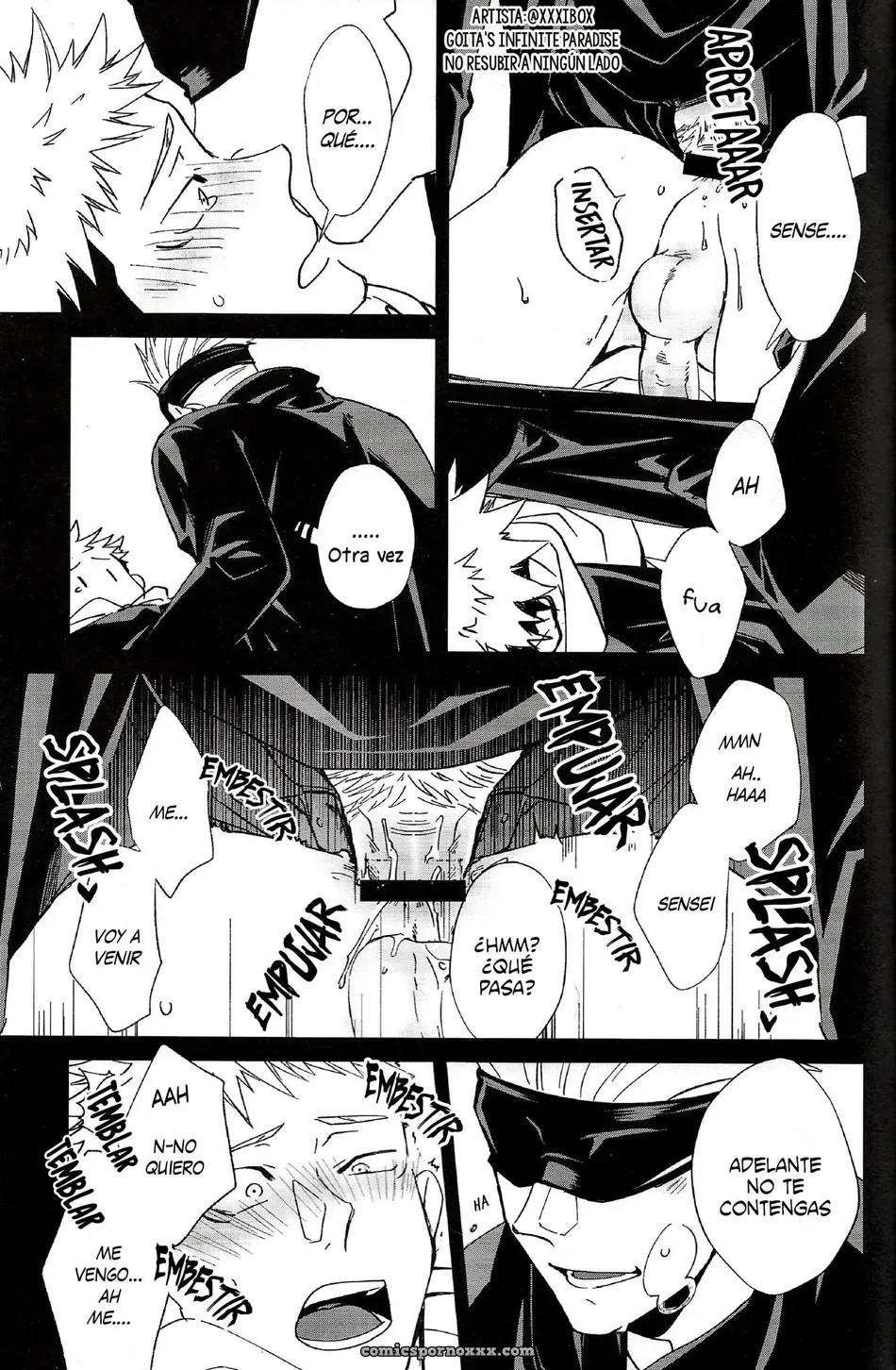 Please, Kiss me – Jujutsu Kaisen Gay - Página 20