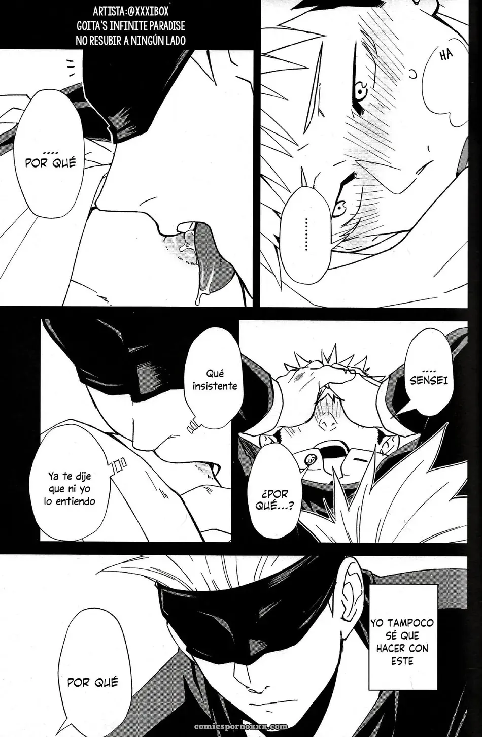 Please, Kiss me – Jujutsu Kaisen Gay - Página 22