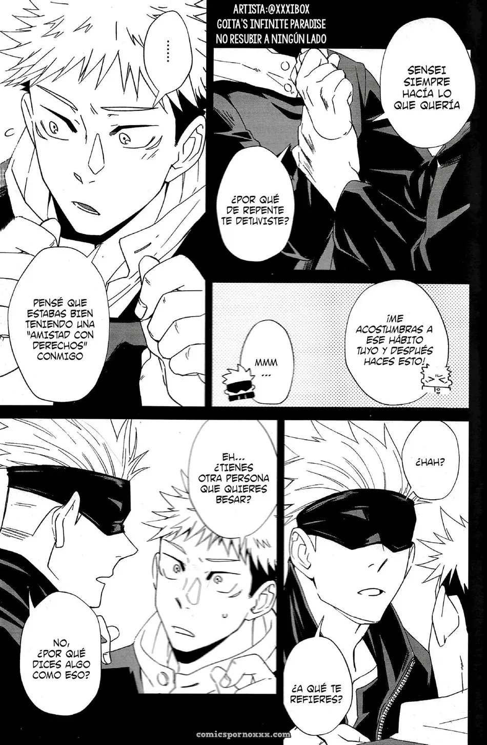 Please, Kiss me – Jujutsu Kaisen Gay - Página 24