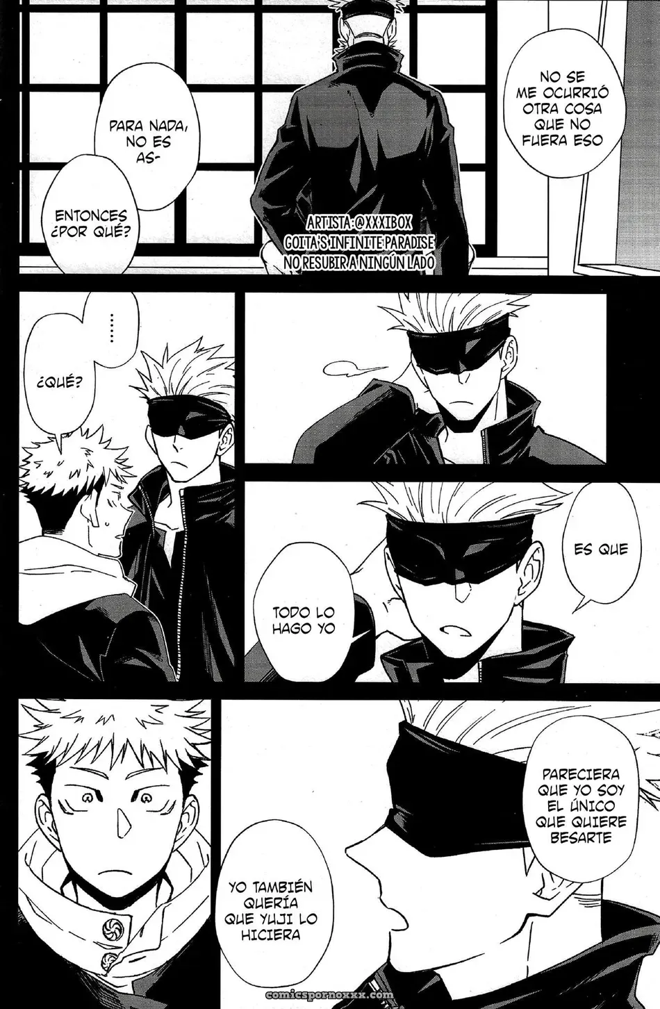 Please, Kiss me – Jujutsu Kaisen Gay - Página 25