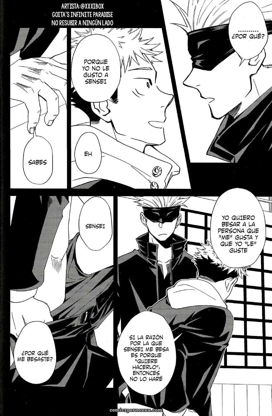 Please, Kiss me – Jujutsu Kaisen Gay - Página 29