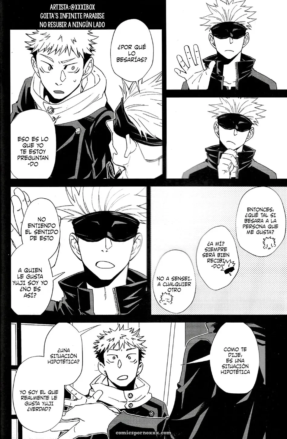 Please, Kiss me – Jujutsu Kaisen Gay - Página 31