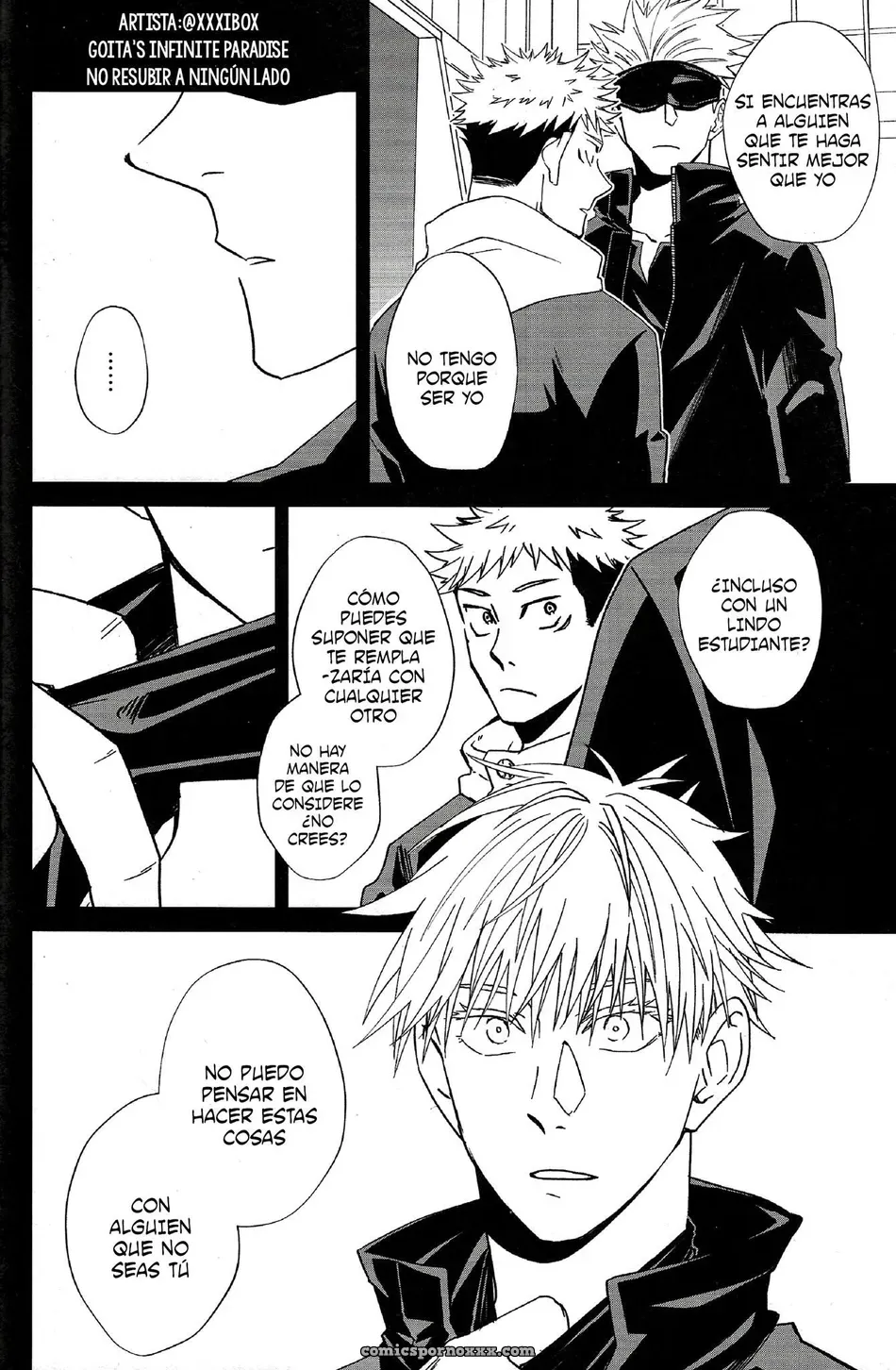 Please, Kiss me – Jujutsu Kaisen Gay - Página 33