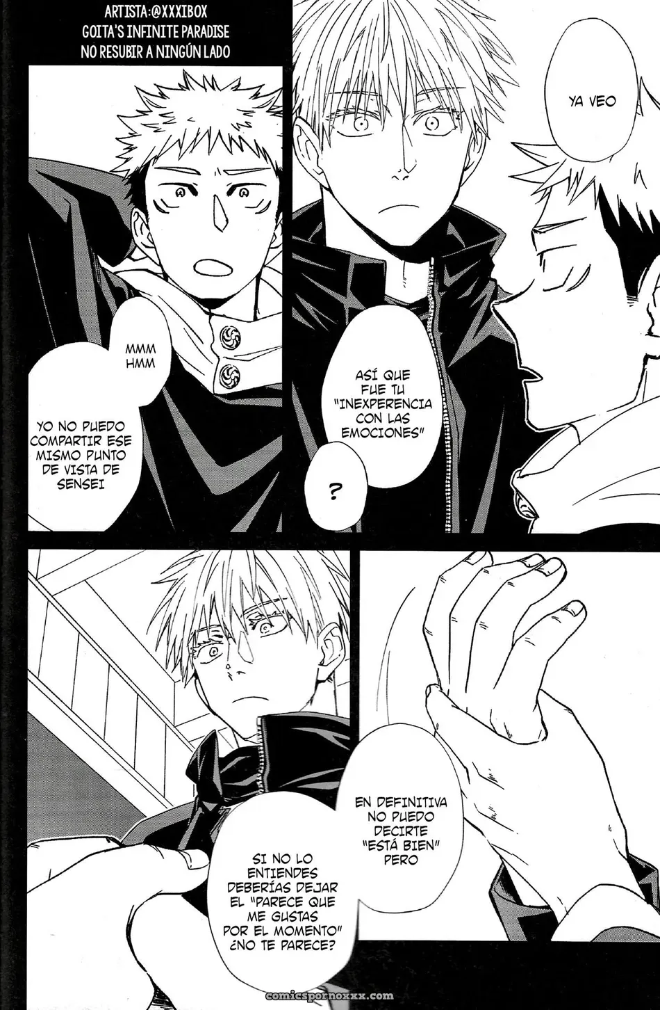 Please, Kiss me – Jujutsu Kaisen Gay - Página 35